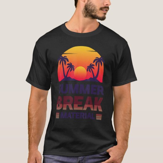 夏休みマテリアル Tシャツ (正面)