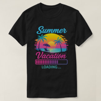 夏休みロード中先生Tシャツ Tシャツ