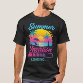 夏休みロード中先生Tシャツ Tシャツ (正面)