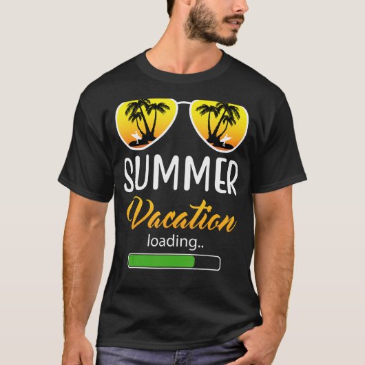 夏休みロード先生最終日 Tシャツ (正面)
