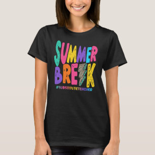 夏休み代替先生動揺して Tシャツ