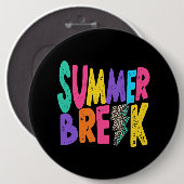 夏休み先生ライフレオパードボルトバケーションW 缶バッジ (正面&裏面)