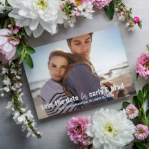 夏休み写真ウェディング日付を保存