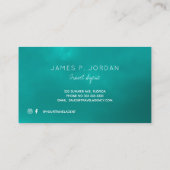 夏休み旅行代理店の名刺 名刺 (裏面)