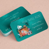 夏休み旅行代理店の名刺 名刺