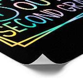 夏休み第2学期の最終日1 ポスター (角)