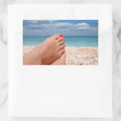 夏休み長方形シール 長方形シール (バッグ)