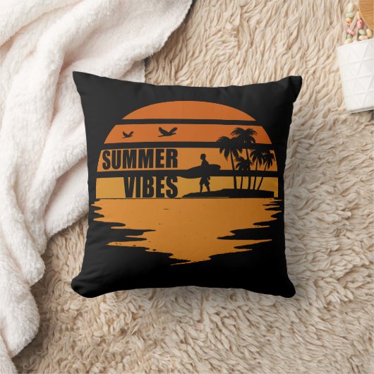 夏休み クッション (ブランケット)