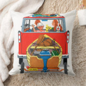 夏休み クッション (ブランケット)