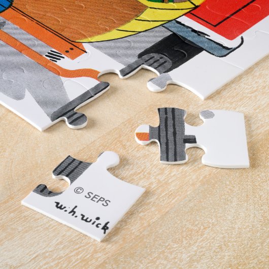 夏休み ジグソーパズル (側面)