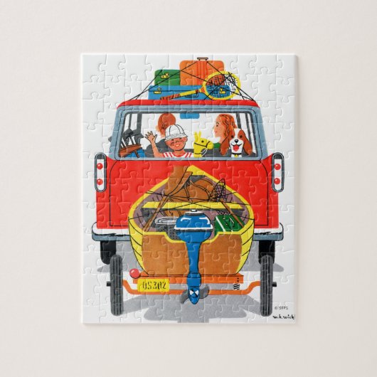 夏休み ジグソーパズル (縦)