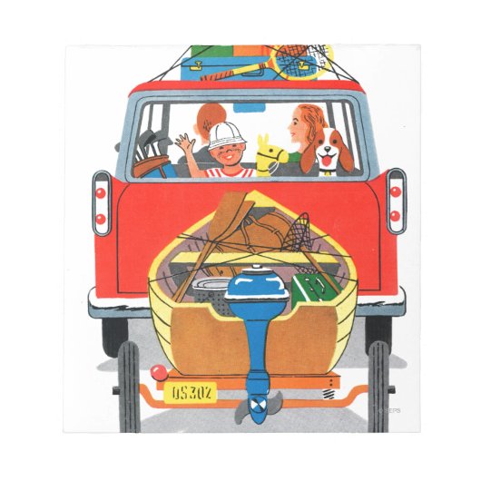 夏休み ノートパッド (正面)