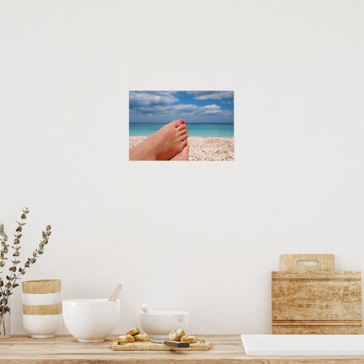 夏休み ポスター (キッチン)