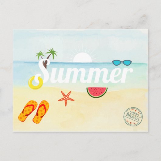 夏休み ポストカード (正面)