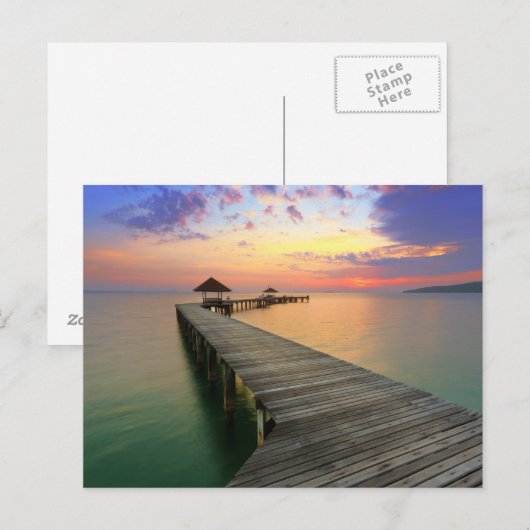 夏休み ポストカード (正面/裏面)