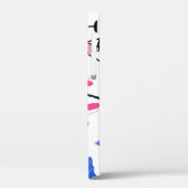 夏休み：ヤシの木パイナップルパターン Case-Mate iPhoneケース (裏面 / 左)