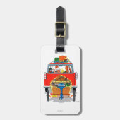 夏休み ラゲッジタグ (正面縦)