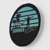 夏休み ラージ壁時計 (傾斜)