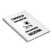 夏休み | 新学期版 ノートブック (右側)