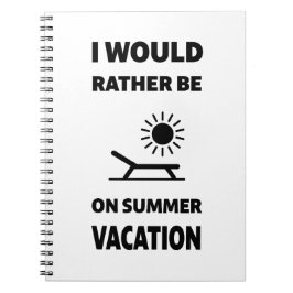 夏休み | 新学期版 ノートブック