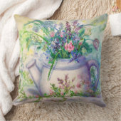 "夏喜び"の20" x 20" BeeJaySAGE著枕 クッション (ブランケット)