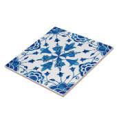 夏地中海の青花タイル タイル (側面)