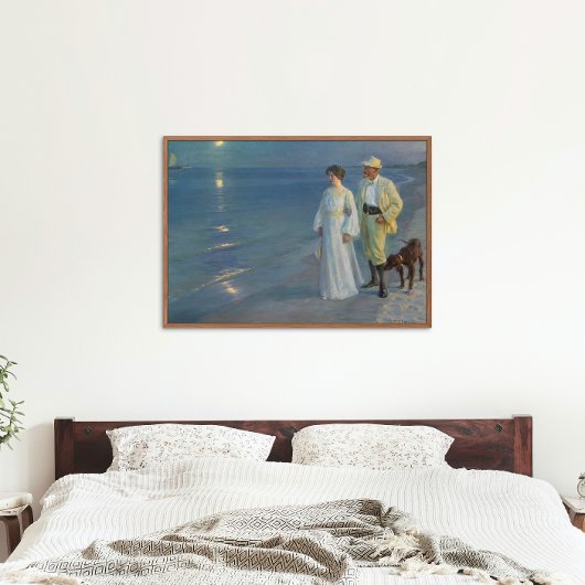 夏夕べペデルセヴェリンクレヤアートデンマーク ポスター