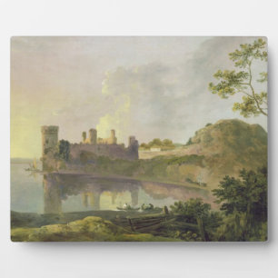 夏夕べ（ケルナルフォン城）c.1764-65 (油) フォトプラーク