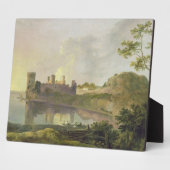 夏夕べ（ケルナルフォン城）c.1764-65 (油) フォトプラーク (側面)