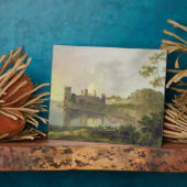 夏夕べ（ケルナルフォン城）c.1764-65 (油) フォトプラーク (側面)