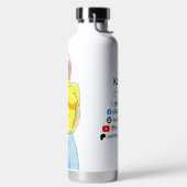 夏子ウォーターボトル(B) ウォーターボトル (左面)