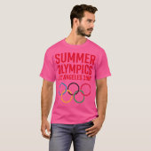 夏季オリンピックロサンゼルス1984 Tシャツ (正面フル)