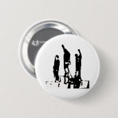 夏季オリンピック10月16日1968年メキシコシティの 缶バッジ (正面&裏面)