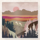 夏季ゲゼ ガラスコースター (正面)