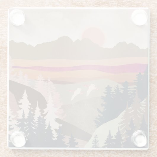 夏季ゲゼ ガラスコースター (裏面)