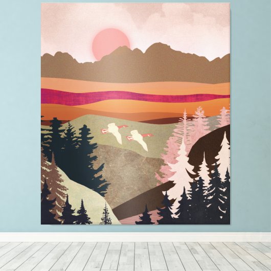 夏季ゲゼ キャンバスプリント (インサイチュ (ウッドフロア))