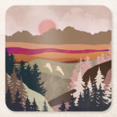 夏季ゲゼ スクエアペーパーコースター (正面)