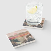 夏季ゲゼ ストーンコースター (横)