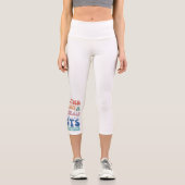 夏季ハイウェストYoga Capris、XS (0-2) カプリレギンス (正面)
