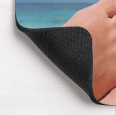 夏季休暇のくつろぎのmousepad マウスパッド (コーナー)