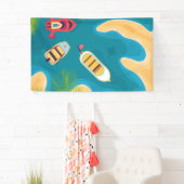 夏季旅行 横断幕 (インサイチュ)