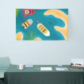 夏季旅行 横断幕 (トレードショー)