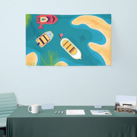 夏季旅行 横断幕 (トレードショー)