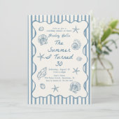 夏季30歳になった誕生日 招待状 (スタンド正面)