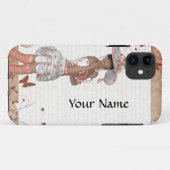 夏帽子をかぶった女の子 Case-Mate iPhoneケース (裏面(横))