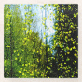 夏幕 ガラスコースター (正面)