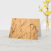 夏影 カード (黄色い花)