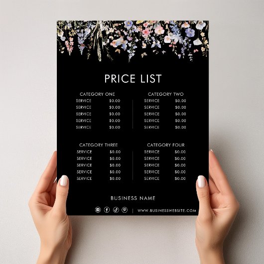 夏数々の色の山花フォーマル価格表