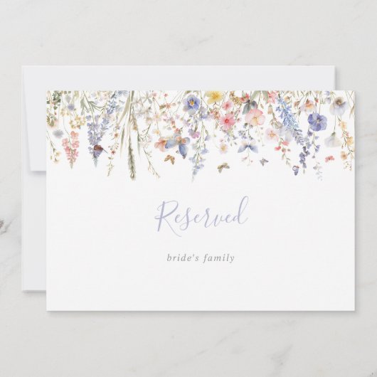 夏数々の色の野結婚花 (裏面)