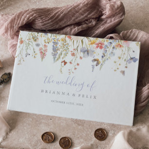 夏数々の色の野結婚花 ゲストブック